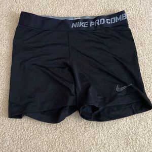 Black Nike Pro Shorts (Original Style)